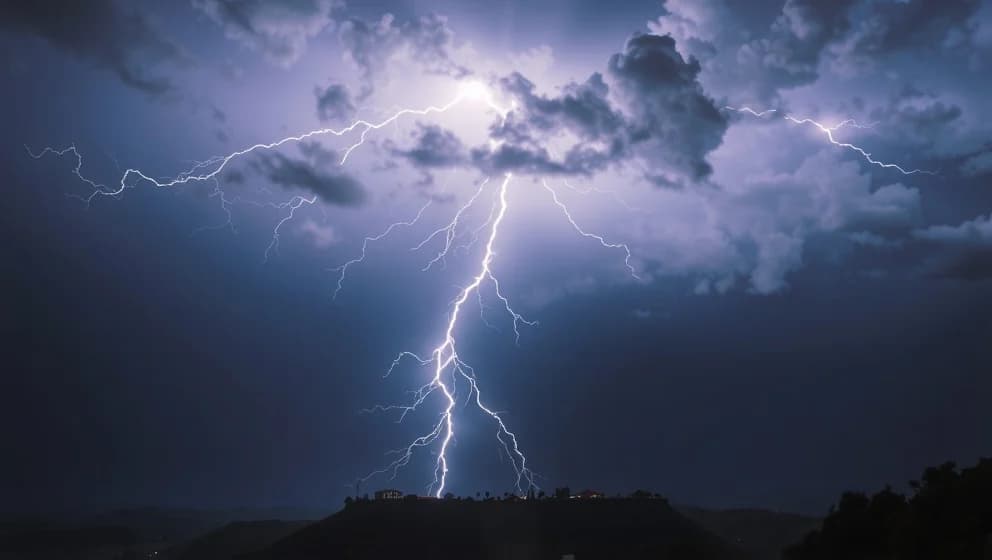 Hur många volt är det i en blixt