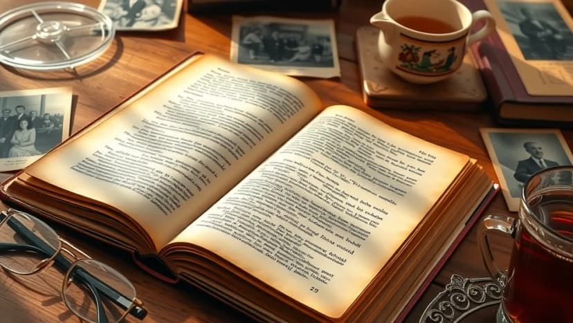 Mormor och morfars bok berättar allt om familjen